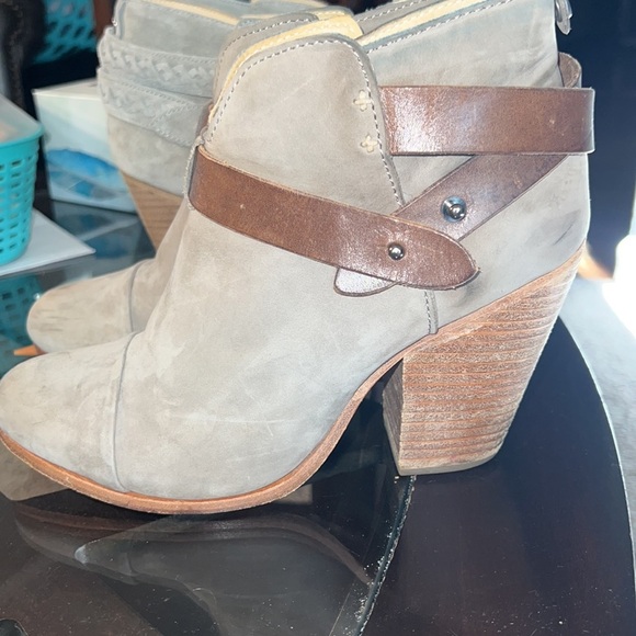 Rag & Bone Harrow grey ankle boots 8.5 - Picture 15 of 16